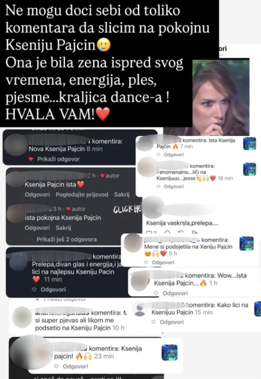 Mnogi kažu da Zvezda Granda liči na Kseniju Pajčin