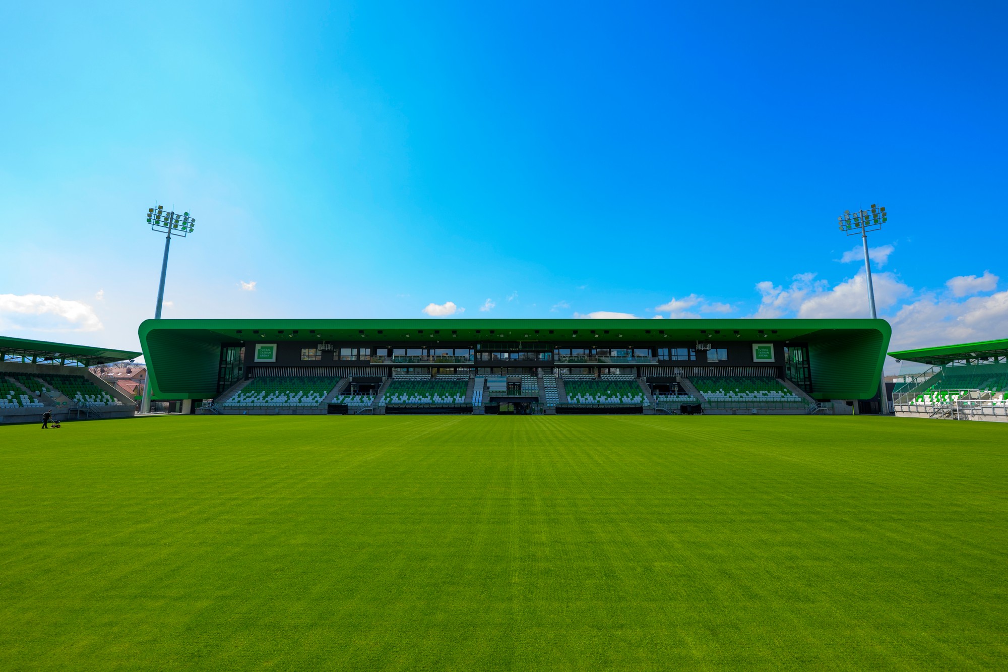 Futbal Tatran Aréna v Prešove.