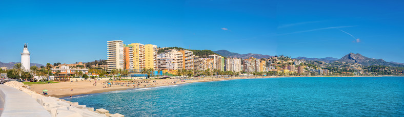 Malaga, Costa del Sol, Hiszpania
