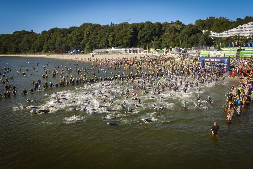 Wielkie zmagania triathlonistów