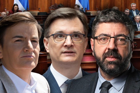 "TAHIKARDIJU SAM DOBILA, ŽIVOTA MI" Varnice u Skupštini, Brnabić i Jovanov u klinču sa Lazovićem: "Da smo hteli da koristimo ZVUČNI TOP, VAS BISMO ZVALI"  (VIDEO)