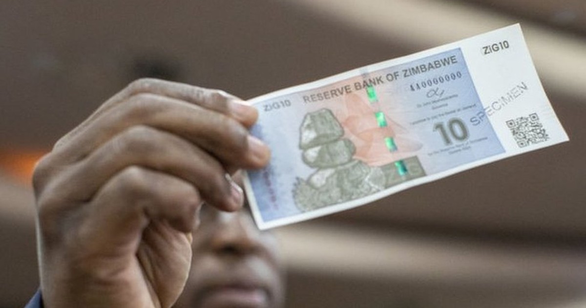 Zimbabwe first country to use a new currency backed by gold