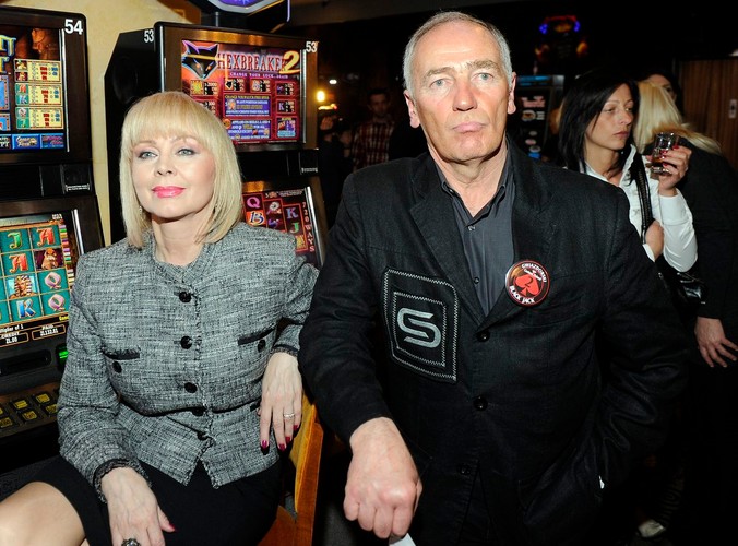 Aktorzy Izabela Trojanowska i Karol Strasburger