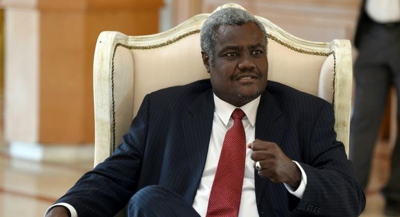 AU Commission Chairperson Moussa Faki Mahamat