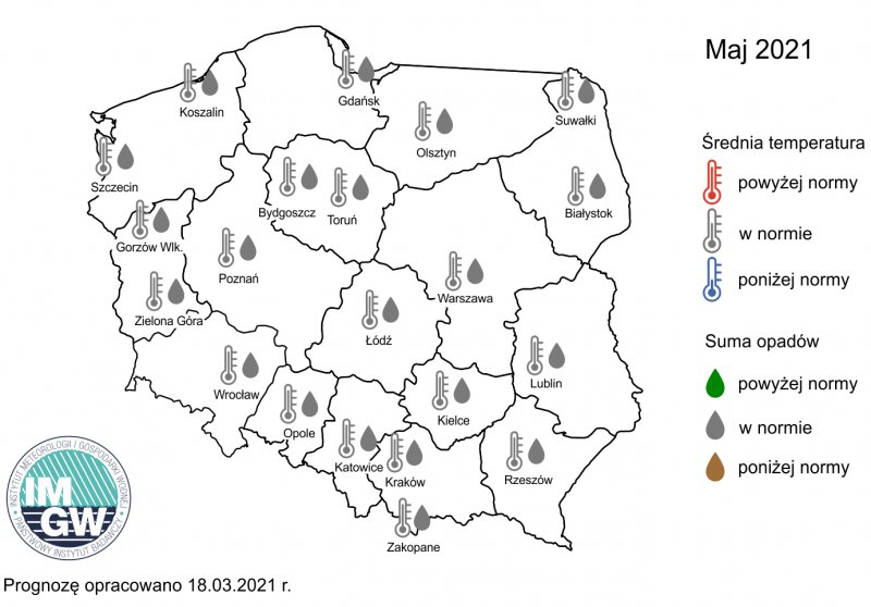 Prognoza na maj