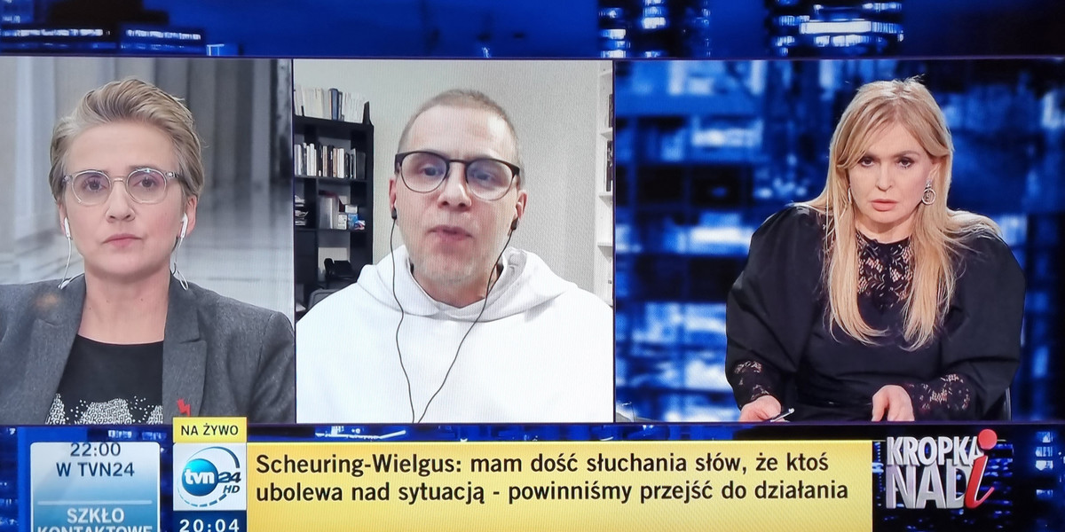 Ostre słowa u Olejnik. "Natychmiast do dymisji"