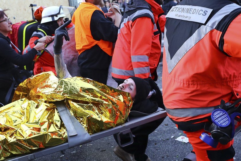 "Witamy w piekle". Starcia policji z demonstrantami przed szczytem G20 w Hamburgu