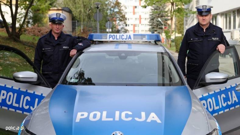Policjanci z poznańskiej drogówki