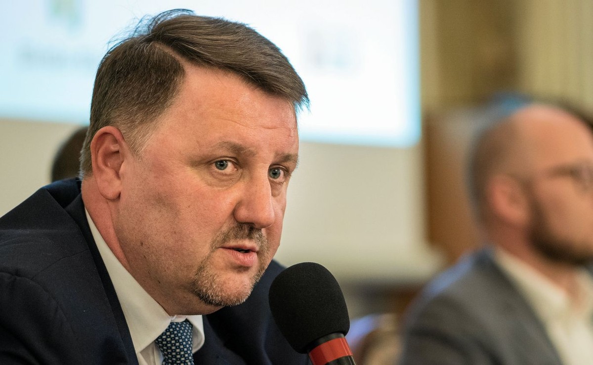 Prezydent Bielsko-Białej Jarosław Klimaszewski