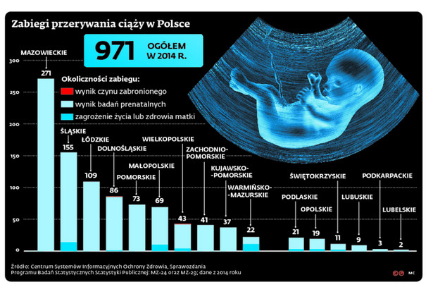 Zabiegi przerywania ciąży w Polsce