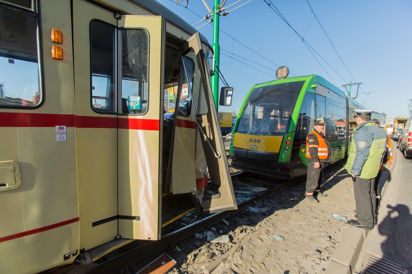 Motorniczy stracił uprawnienia po zderzeniu na Hetmańskiej