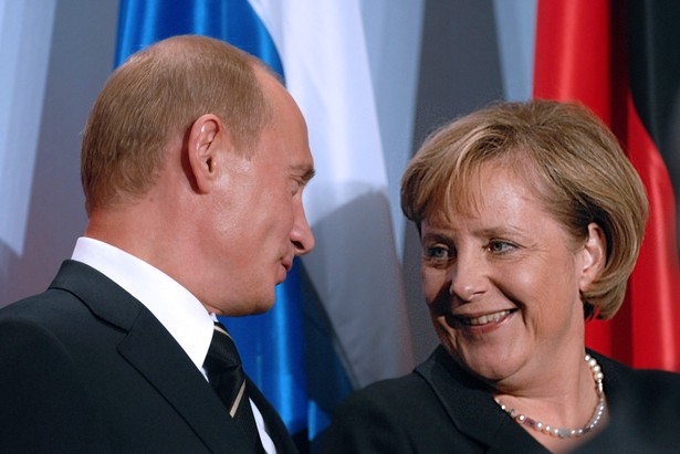 Putin i Merkel spotykaja się w sprawie Gazociagu Północnego