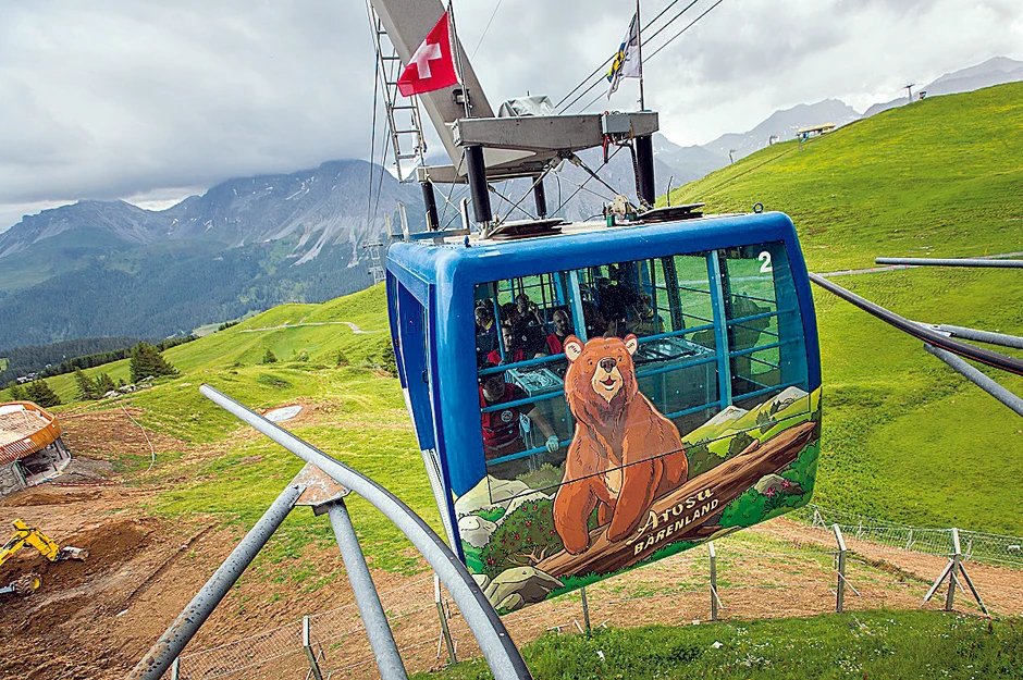 Žičarom stigao u planine