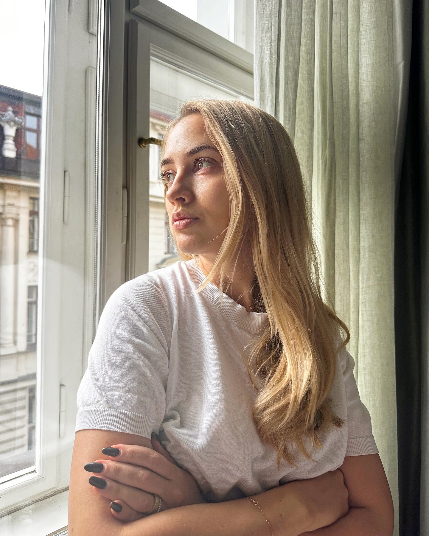 Slovenská moderátorka Barbora Krajčírová.