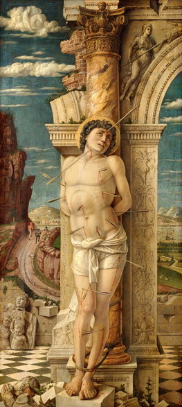 Andrea Mantegna, Święty Sebastian / wikimedia commons