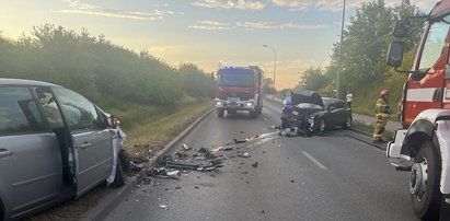 Naraził życie niewinnych ludzi. Wypadek w Siedlcach nagrała kamerka