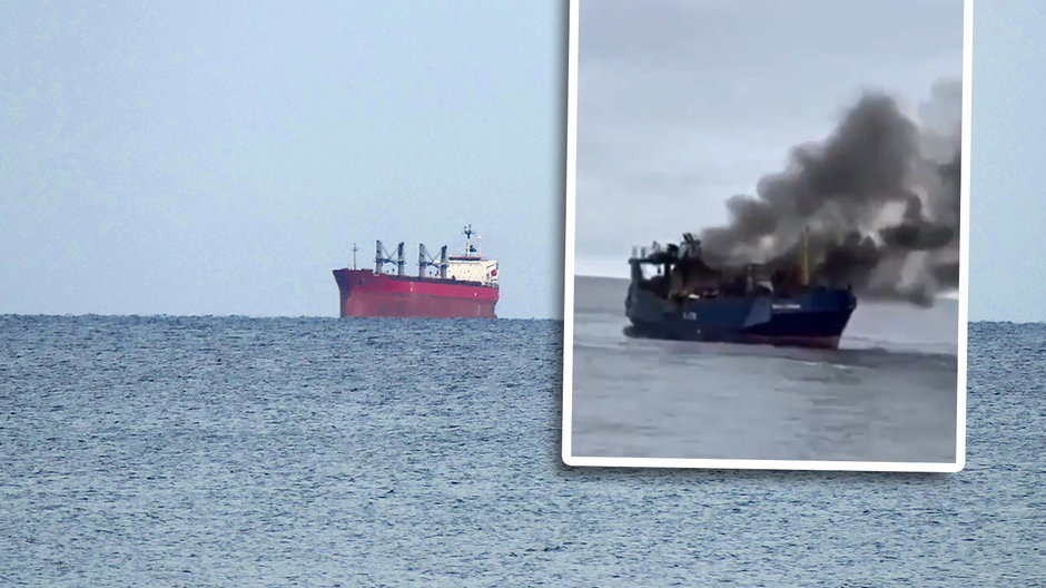 Rosjanie zatopili na Morzu Bałtyckim własny statek "Kapitan Łobanow"