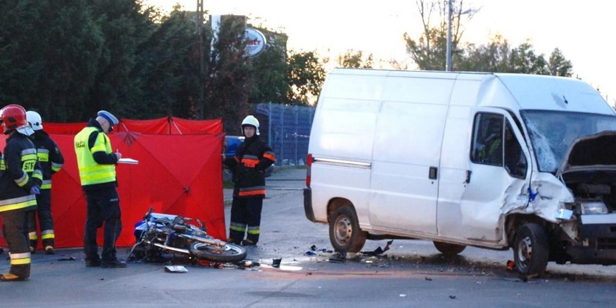 Tragiczny wypadek. Zginął policjant