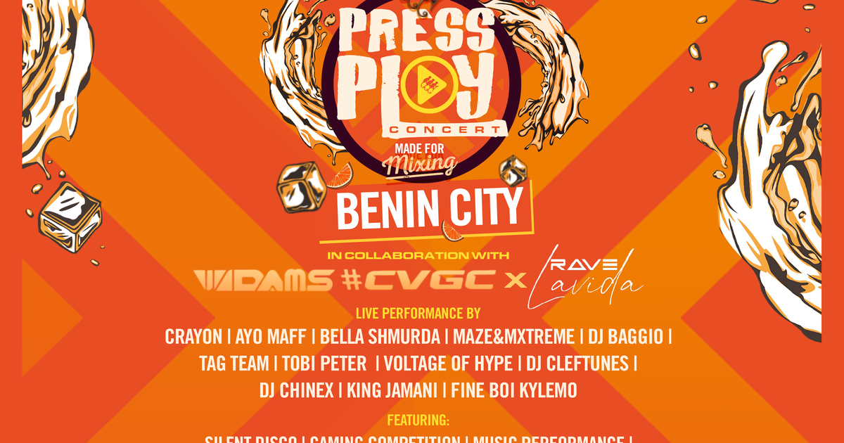 Get Ready, Benin City! Monkey Shoulder Press Play is coming your way