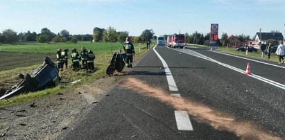 Dramat na drodze. Sześć osób w szpitalu, ranne niemowlę