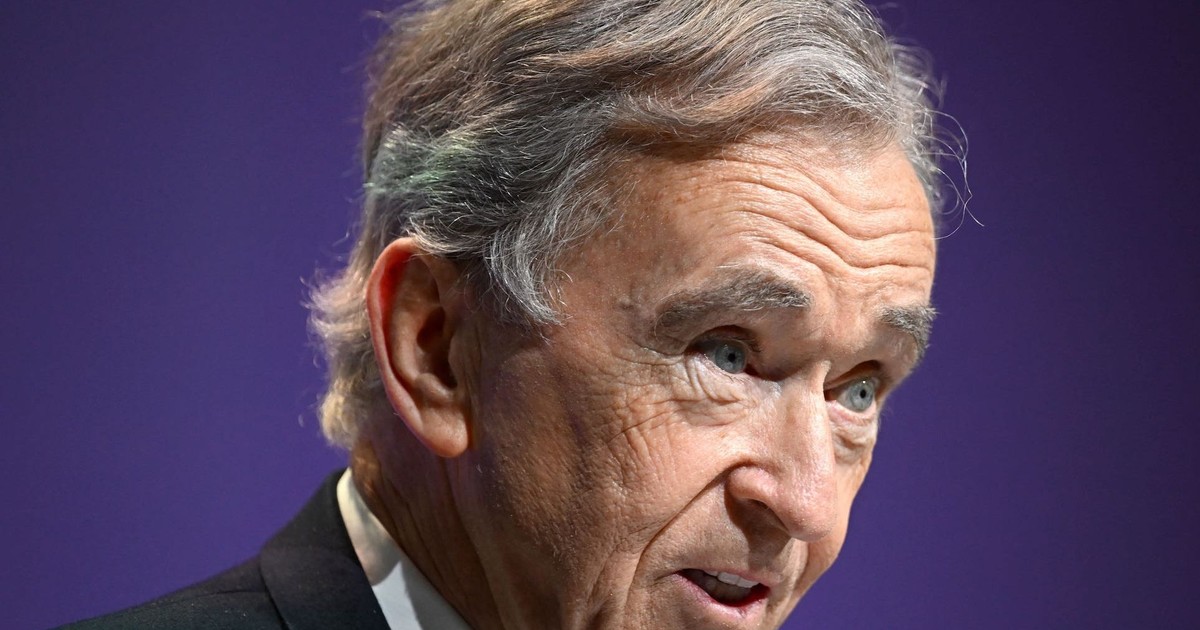 French luxury tycoon Bernard Arnault, the richest man outside America ...