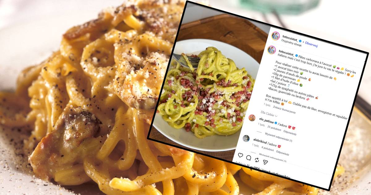 Carbonara bez masła i śmietany? Kucharz dzieli się viralowym przepisem