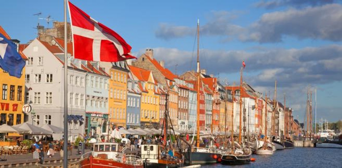 Kopenhaga, dzielnica Nyhavn, Dania