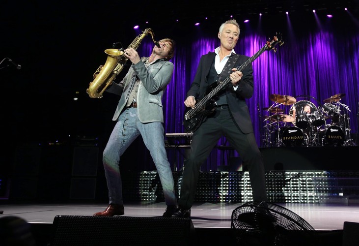 Spandau Ballet podczas koncertu w Mediolanie