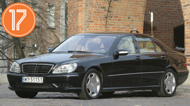 Mercedes klasy S W220 (1998-2005), od 14 500 zł