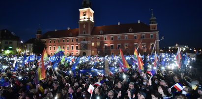 Prounijne manifestacje w całej Polsce. Padły mocne słowa, choć próbowano je zagłuszyć [RELACJA]