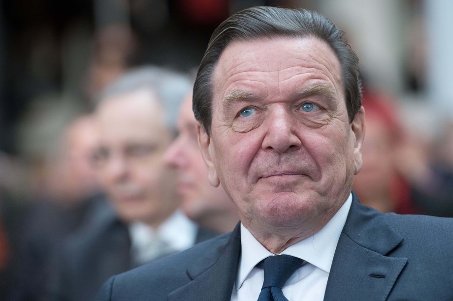 Gerhard Schroeder, były kanclerz Niemiec