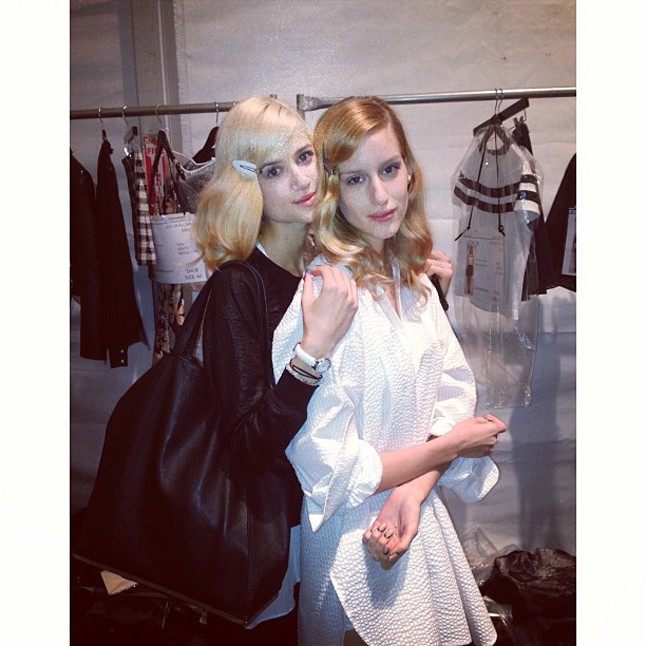 Kondás Kata és Adamik Luca.