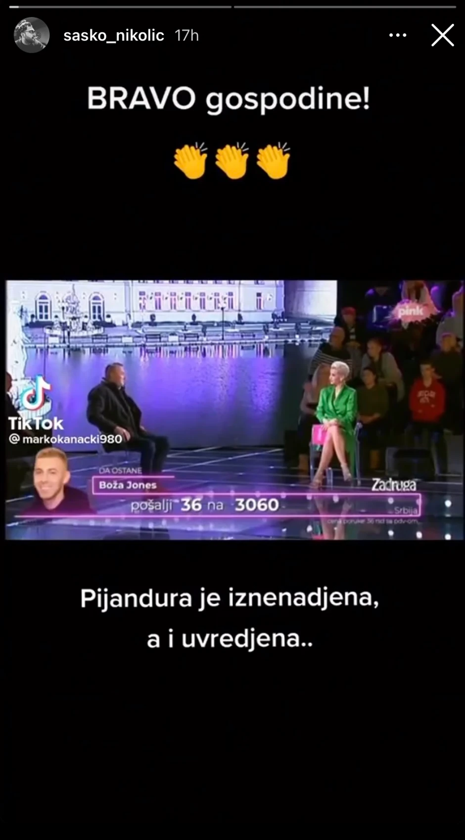 Objava Saška Nikolića