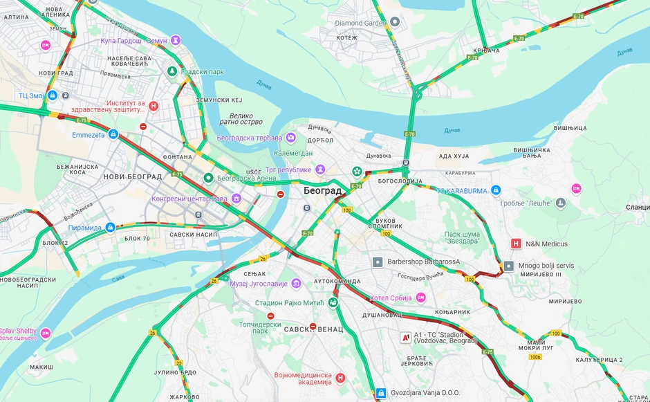 Ogromne gužve na moto-putu u oba pravca: Sve što je crveno i bordo, tu je kolaps