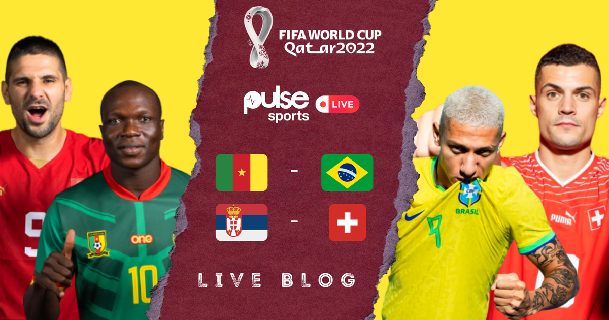 Qatar 2022 World Cup Day 13 Live Blog Cameroon vs Brazil, Serbia vs