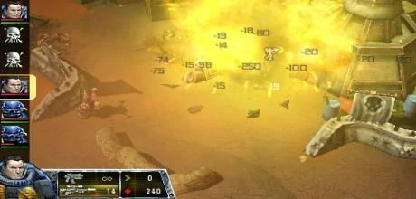 Screen z gry "Warhammer 40.000: Squad Command"