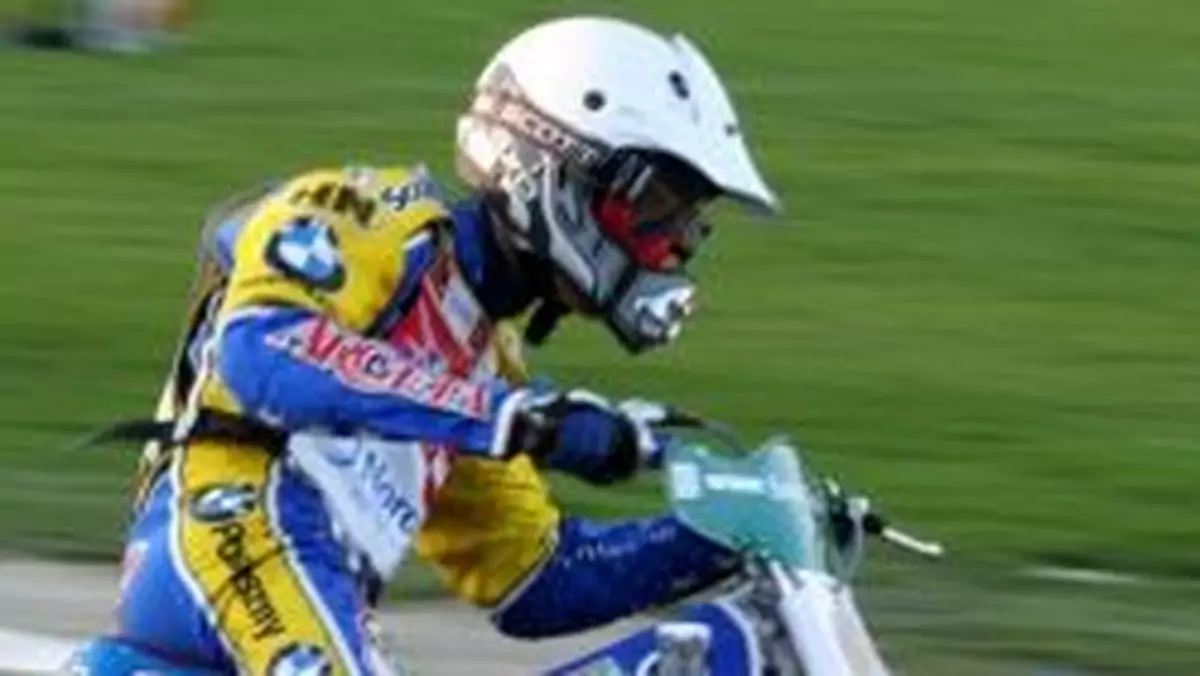 Grand Prix Niemiec 2008: Tomasz Gollob na podium Mistrzostw Świata