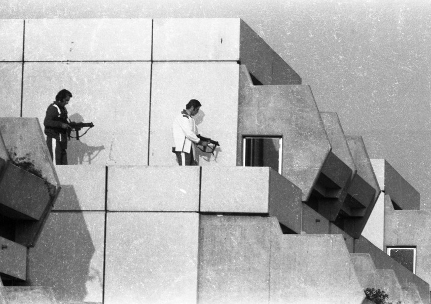 Teroristi tokom masakra u Minhenu 1972.