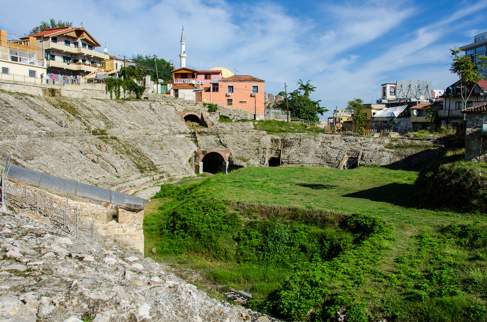 Rzymski amfiteatr w Durrës, Albania