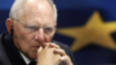 Schaeuble: Grecji znowu trzeba będzie pomóc