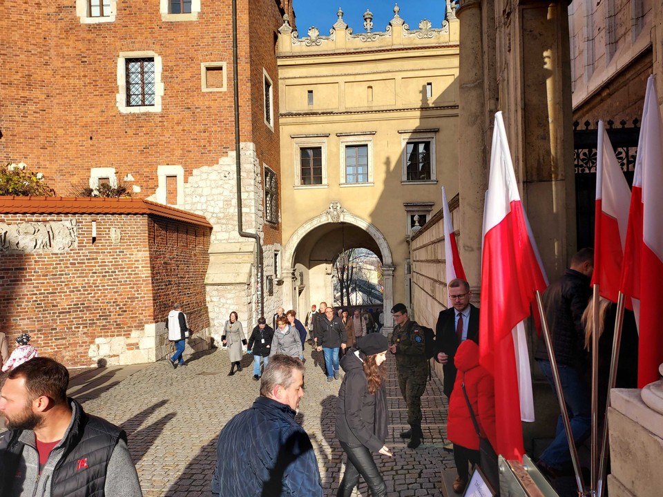 Uroczystości na Wawelu