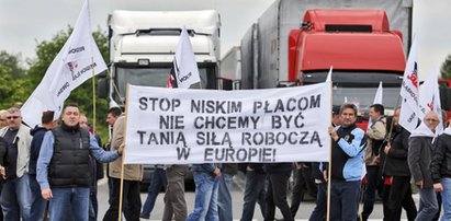 Protest związkowców Fiata