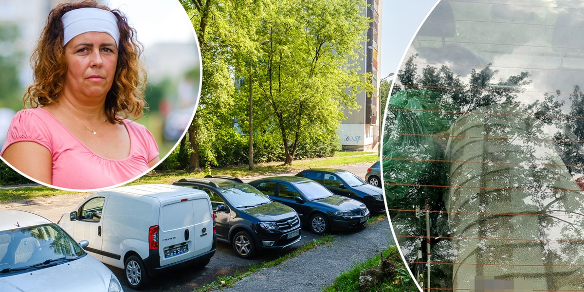 Pani Ania miała przeczucie, że w samochodzie na parkingu są ludzkie zwłoki zawinięte w dywan. powiadomiła policję