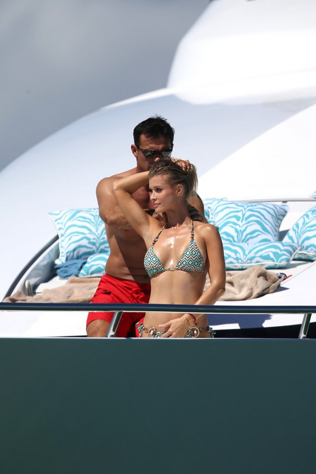 Joanna Krupa i Romain Zago na jachcie