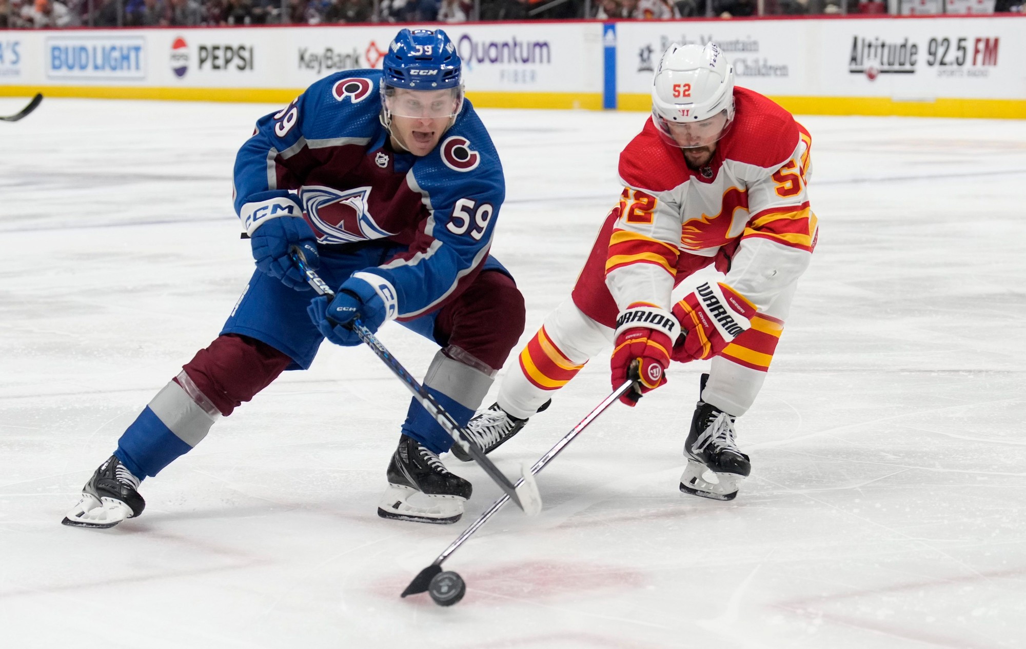 Zápas NHL: Colorado Avalanche - Calgary Flames.
