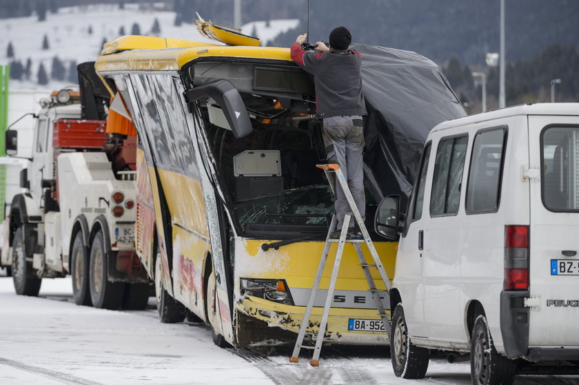 Wypadek szkolnego busa na wschodzie Francji