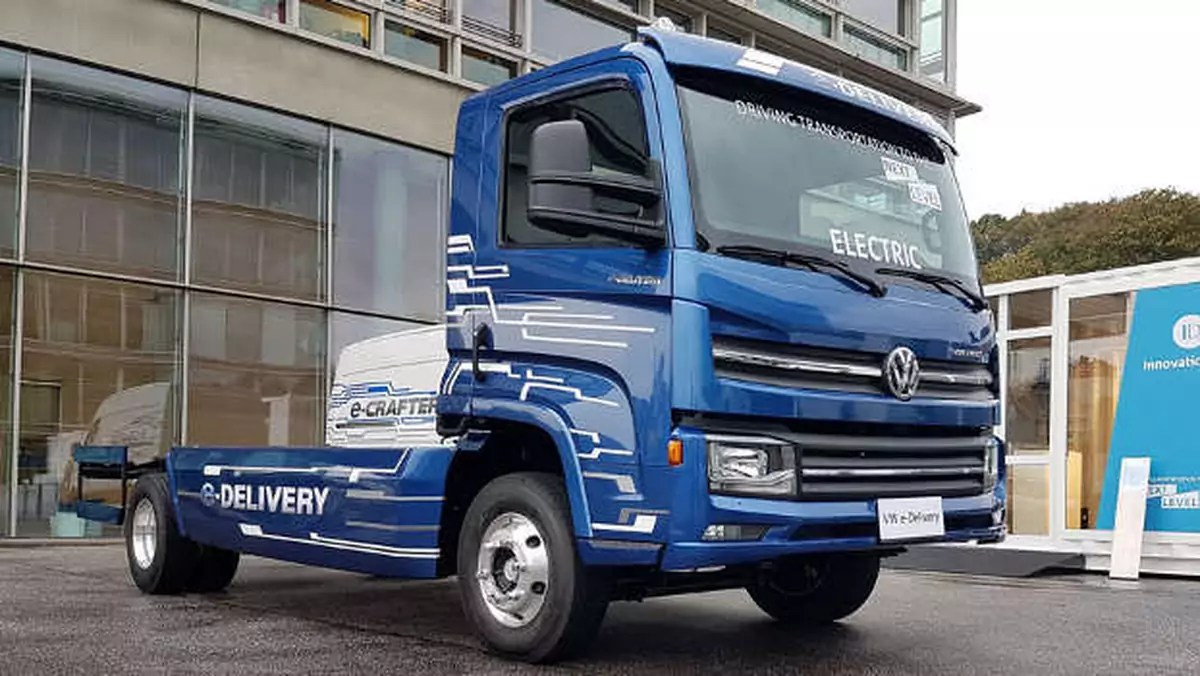 Volkswagen pracuje nad nową elektryczną ciężarówką E-Delivery