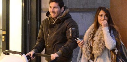 Lionel Messi na zakupach z rodziną