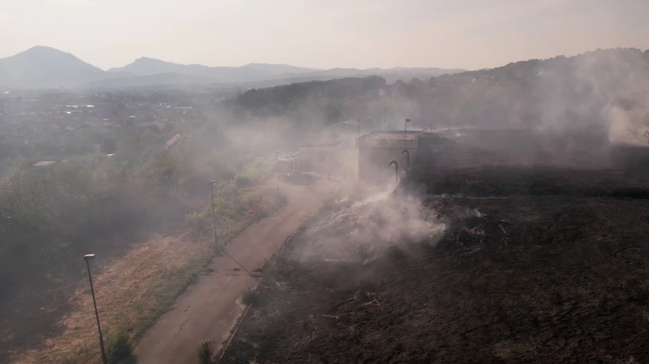 Zapalilo se nisko rastinje u Ljubiću