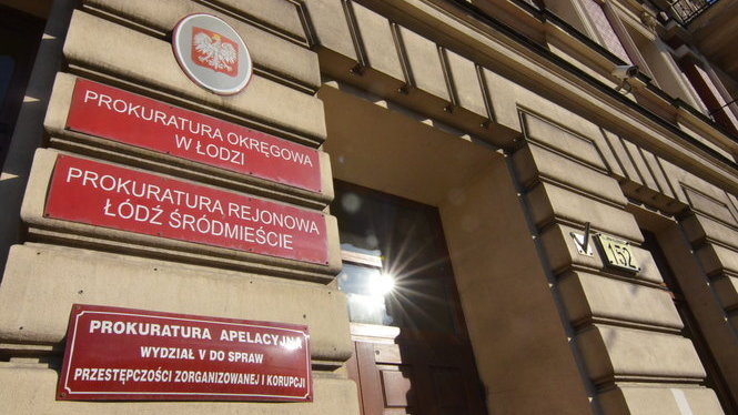 Zawiadomienia z filmówki wpłynęły do Prokuratury Rejonowej Łódź-Śródmieście